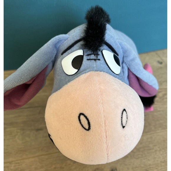 Mattel Eeyore 10" Inch Plush Stuffed Animal Arco Toys Winnie Pooh Fluffy Hair - Picture 6 of 6
